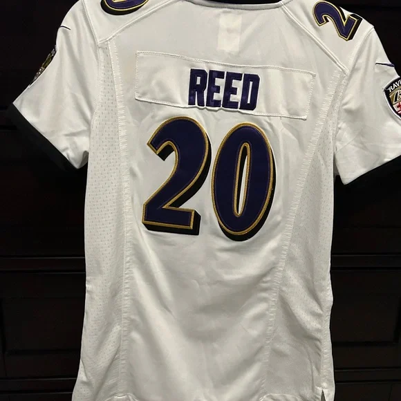 NFL White and Black Football Jersey - Picture 2 of 3